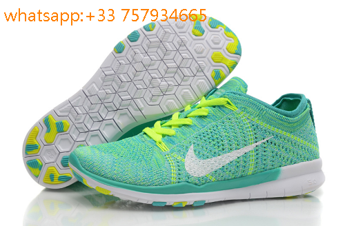 nike free 5.0 flyknit jaune